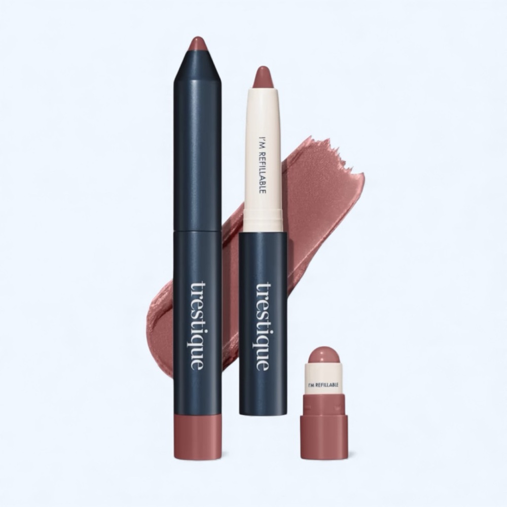 trรจStiQue Matte Lip Crayon + Balm โ Florence Fig